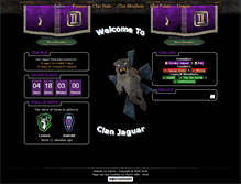 Tablet Screenshot of clanjaguar.com